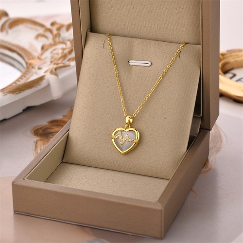 Love opal pendant titanium - love,