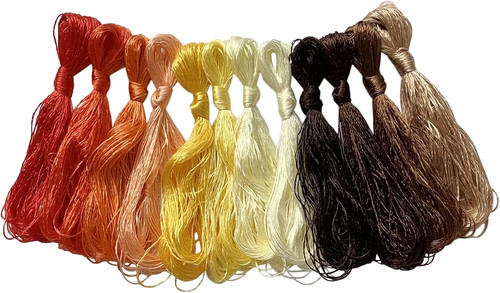 Skeins mulberry silk floss - mulberry,