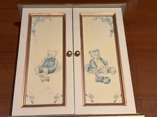 Vintage Wooden Hand Painted