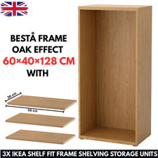 IKEA BESTÅ Frame Oak Effect
