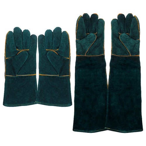 Animal handling gloves leather - handling,