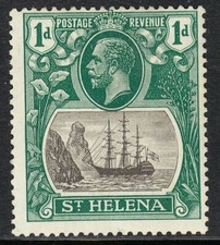 ST HELENA 1922-37 SG98a 1d