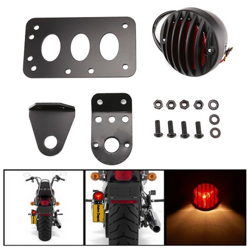 Retro led motorcycle tail - retro,