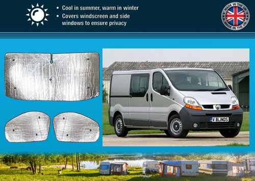 Thermal blinds for - blinds, renault