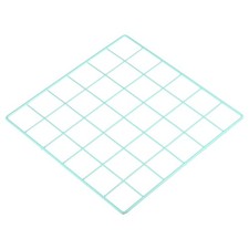 12x12" Wire Grid Panel, Metal Mesh Wall Decor Decorative Panels, Green