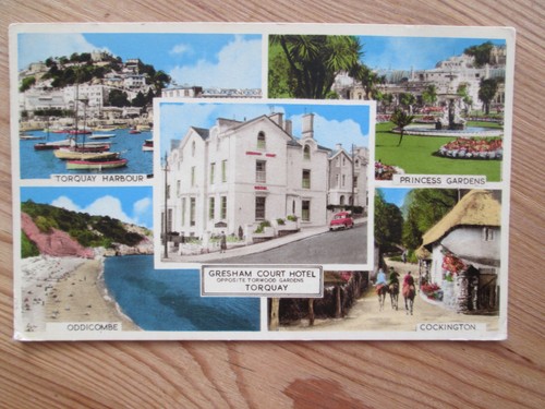 Hotel postcard torquay - postcard,