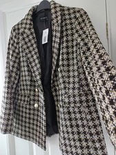 BNWT SIZE 16  CHECK BOUCLE