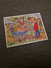Vintage 1970s Wooden Jigsaw The Dolls Pram Puzzle/Made in England Hayter co Ltd