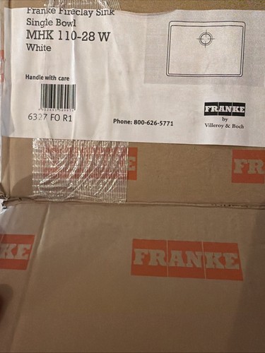 Franke mhk110 28wh sink 27 - mhk110-28wh,