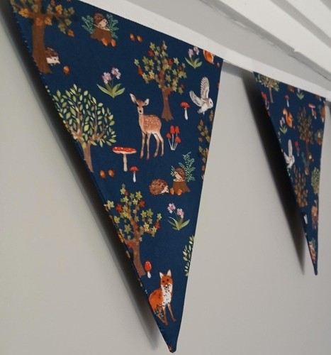 Woodland animals fabric - woodland,