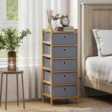 Fabric Chest of Drawers, 5
