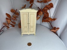 1:12 Scale Wooden Wardrobe