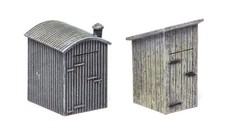 HORNBY R9783 SKALEDALE LINESIDE UTILITY LAMP HUTS - OO 00 GAUGE - BNIB
