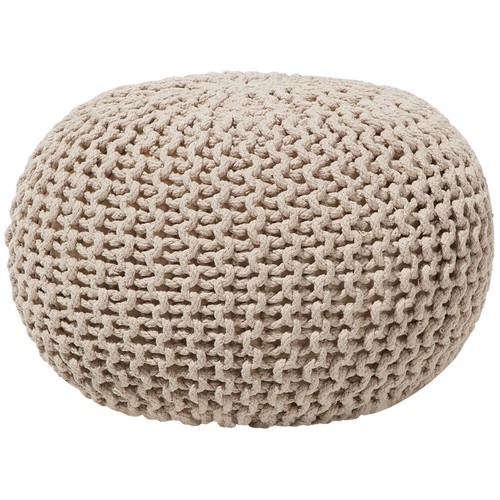 Knitted moroccan large round - moroccan,