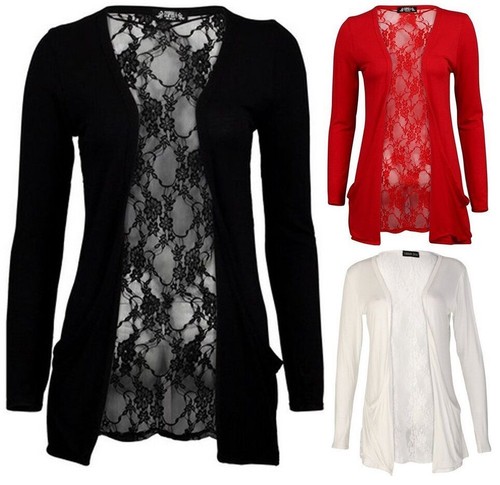 Womens ladies floral lace long - womens,