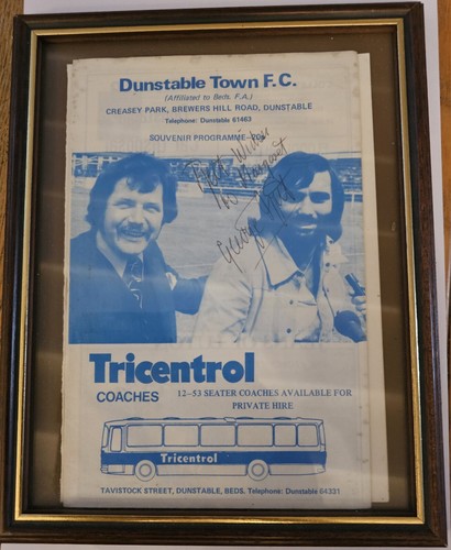 George best autograph - george, on