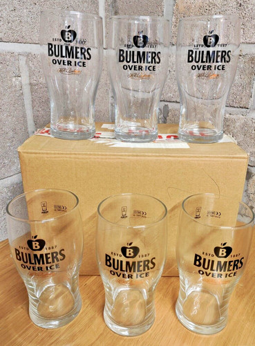 Bulmers over ice glasses - 6,