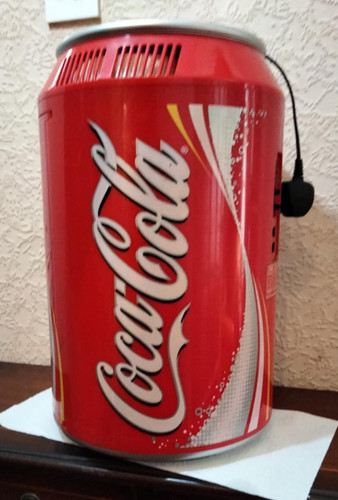 Coca cola can shape fridge - shape,