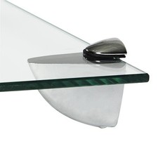 50cm Glass Floating Shelves