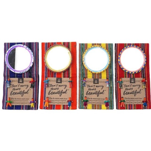 Worry dolls mirror foldable - worry,