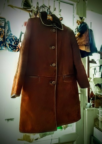 Vintage 60s brown suede - 60s,