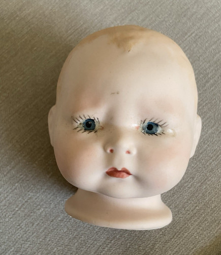Vintage bisque german doll - vintage,