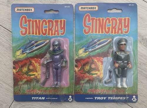 Matchbox stingray figures - stingray,