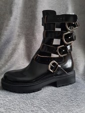 Zara cut out   black leather