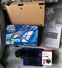 Nintendo 2ds transparent blue - nintendo,