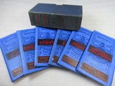 Bartholomew Cloth Maps Boxed  Surrey Kent Sussex Essex Berks Isle of Wight c1910