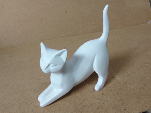 Cat ornament modern - cat,