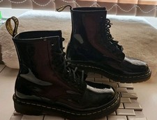 Patent DM's Dr Martens Airwalk Boots  The Originals SIZE UK 4 Air Walk 