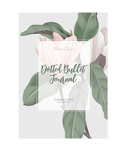 Dotted bullet journal medium - journal:,
