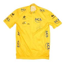 Bradley Wiggins Signed Yellow