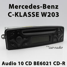 Mercedes W203 Radio Audio 10 CD BE6021 Genuine C Class Becker Car Stereo S203