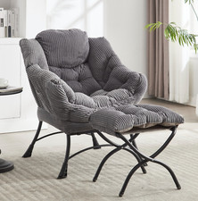 Modern Accent Chair w/ Ottoman