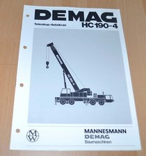 1982 Demag Mannesmann HC190-4