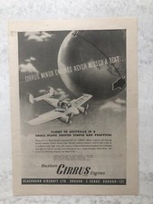 1947 Aircraft Advert BLACKBURN