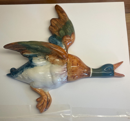 Beswick flying mallard duck - flying,