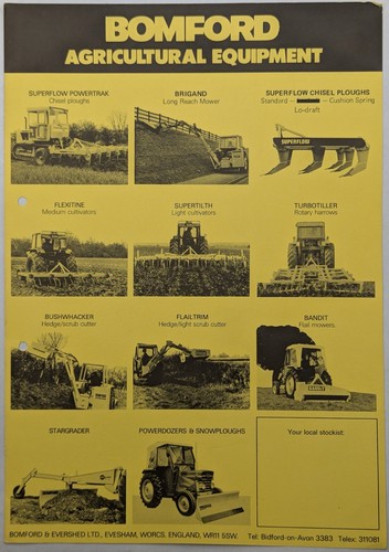 Original bomford agricultural - bomford,