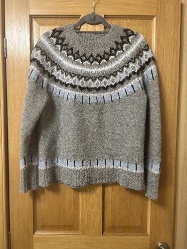 Grey nordic fair isle - nordic, style