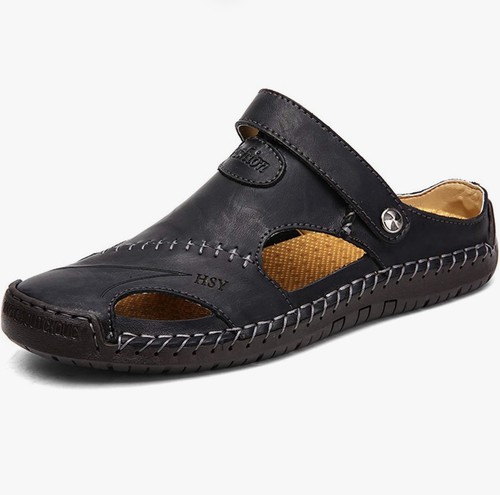 Men closed toe leather - men's,