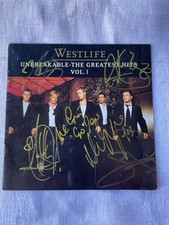 Westlife Autographed CD