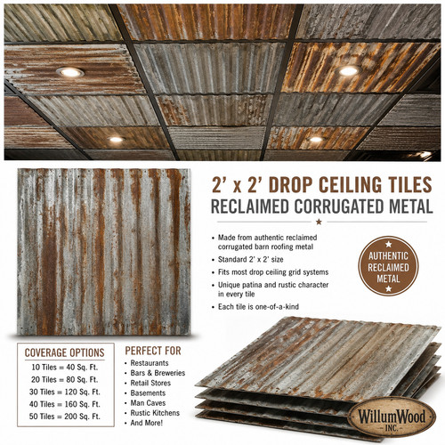Salvage reclaimed corrugated - salvage,