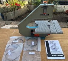 Band Saw Black & Decker DB 339 and 5 Bands + Manual