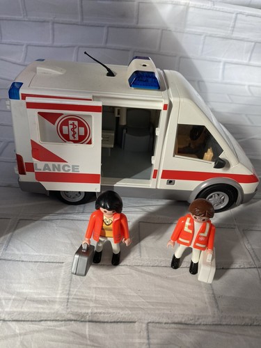 Playmobil ambulance with - ambulance,