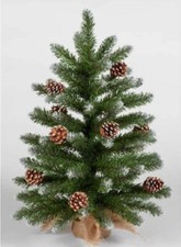 Christmas tree festive frosted - christmas,