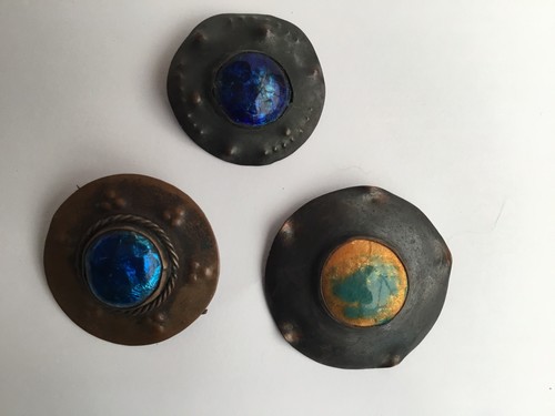 Rare enamel copper arts and - copper,