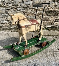 Antique Victorian Hand Painted