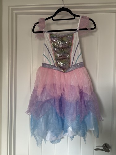 Girls mermaid tiered costume - mermaid,